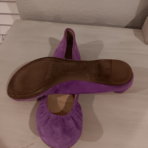 Jcrew Suede Ballet Flats - Picture 6 of 7